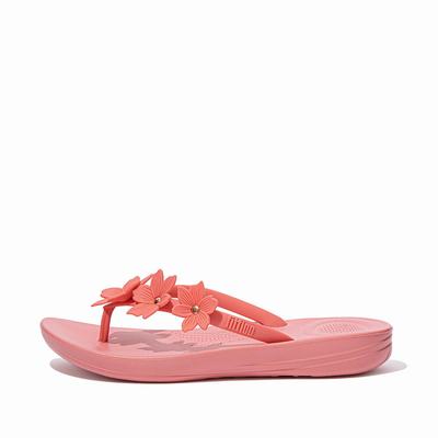 Fitflop Iqushion Flower - Flip Flops Damen - Rosa (IBD738092)